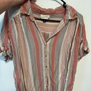 Universal Threads striped button down